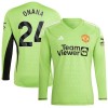 Camiseta de fútbol Portero Manga Larga Manchester United Onana 24 Primera Equipación 23-24 - Hombre